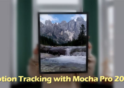 Motion Tracking With Mocha Pro 2025
